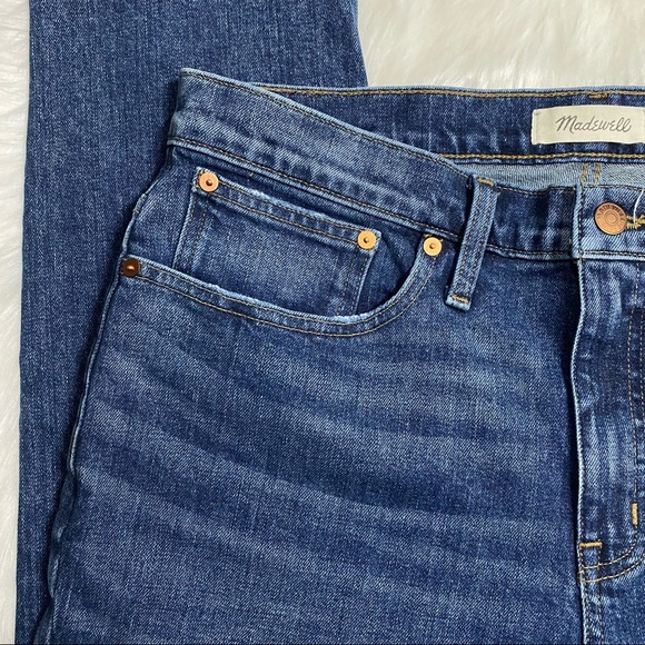 NEW Madewell Tomboy Straight 10" Rise Jeans Chaseley Wash Size 29 - Picture 8 of 16